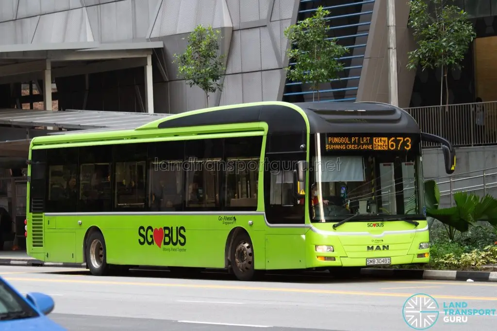 City Direct 673 - Go-Ahead Singapore MAN A22 (SMB3048D)