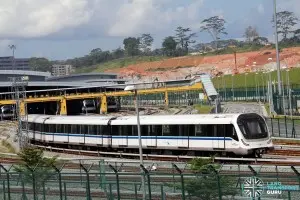 Bombardier Movia C951 (Set 05) at Gali Batu Depot