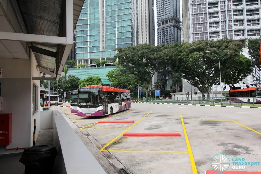 Shenton Way Bus Terminal - Parking lots