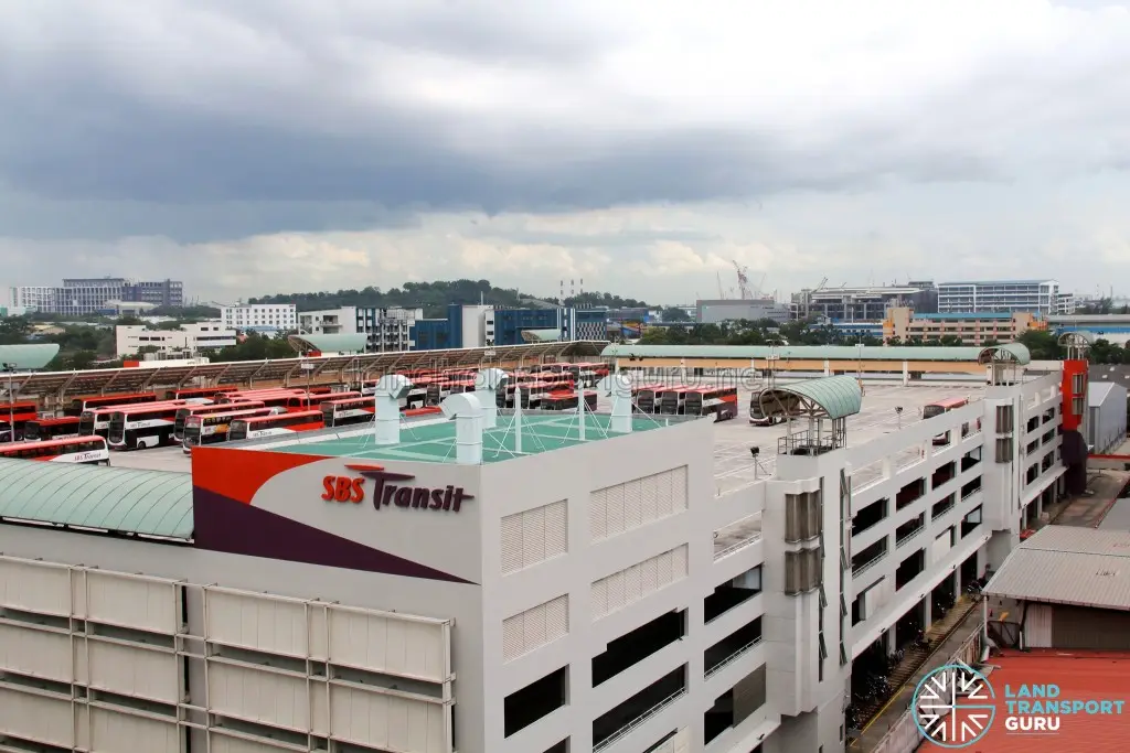 Soon Lee Bus Depot - Overview from adjacent building