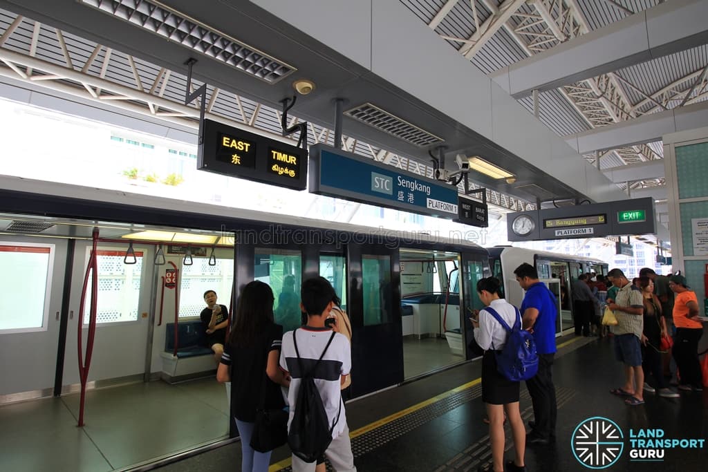 SKLRT station platform
